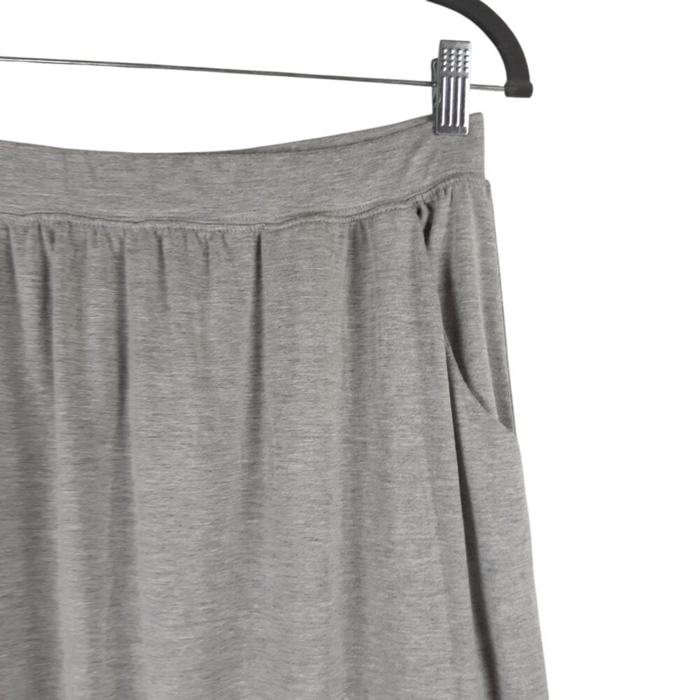 Spiritual Gangster Gray Jersey Harem Yoga Relaxed Pants Size Large - Picture 6 of 8
